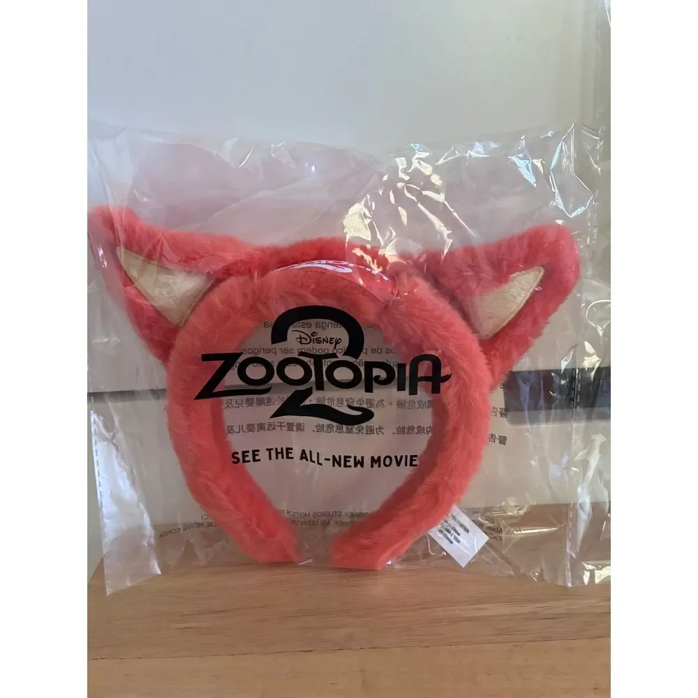 Disney Zootopia 2 Judy Hopps & Nick Wilde Ear Headbands NEW in Packaging!